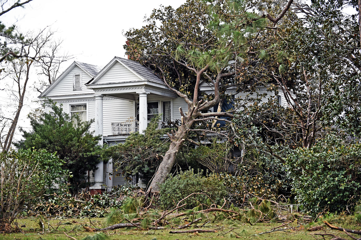 Hurricane Michael aftermath Donalsonville